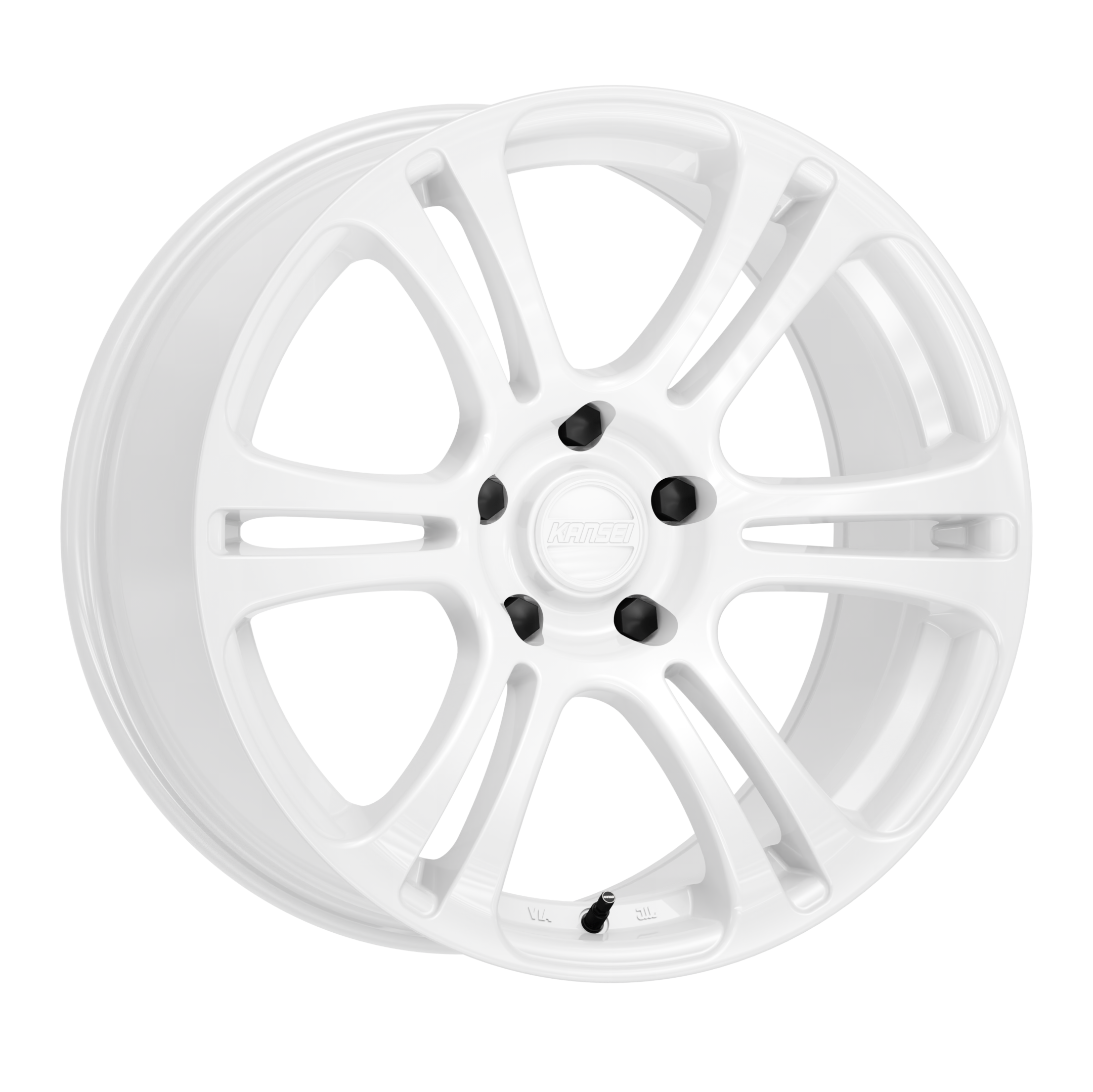 Kansei Wheel Neo Gloss 18X10.5 +22 White
