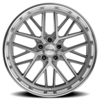 Corsart Kingpin 5 20X8.5 +6 Gloss Brushed W/ Diamond Cut Lip