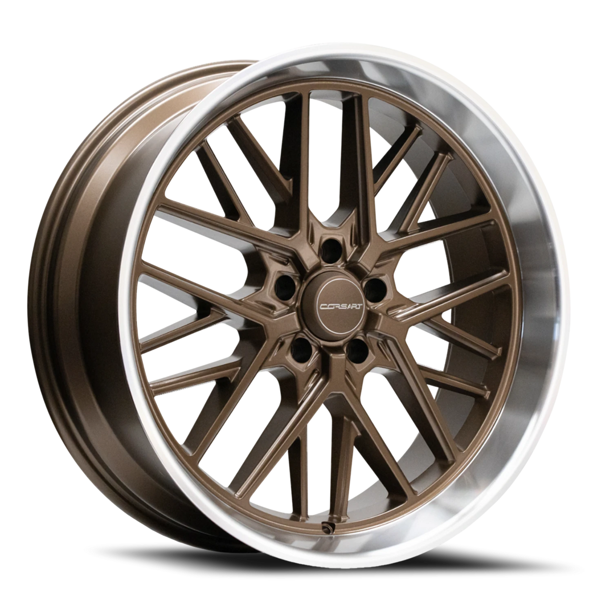 Corsart Kingpin 5 20X10 +0 Matte Bronze W/ Diamond Cut Lip