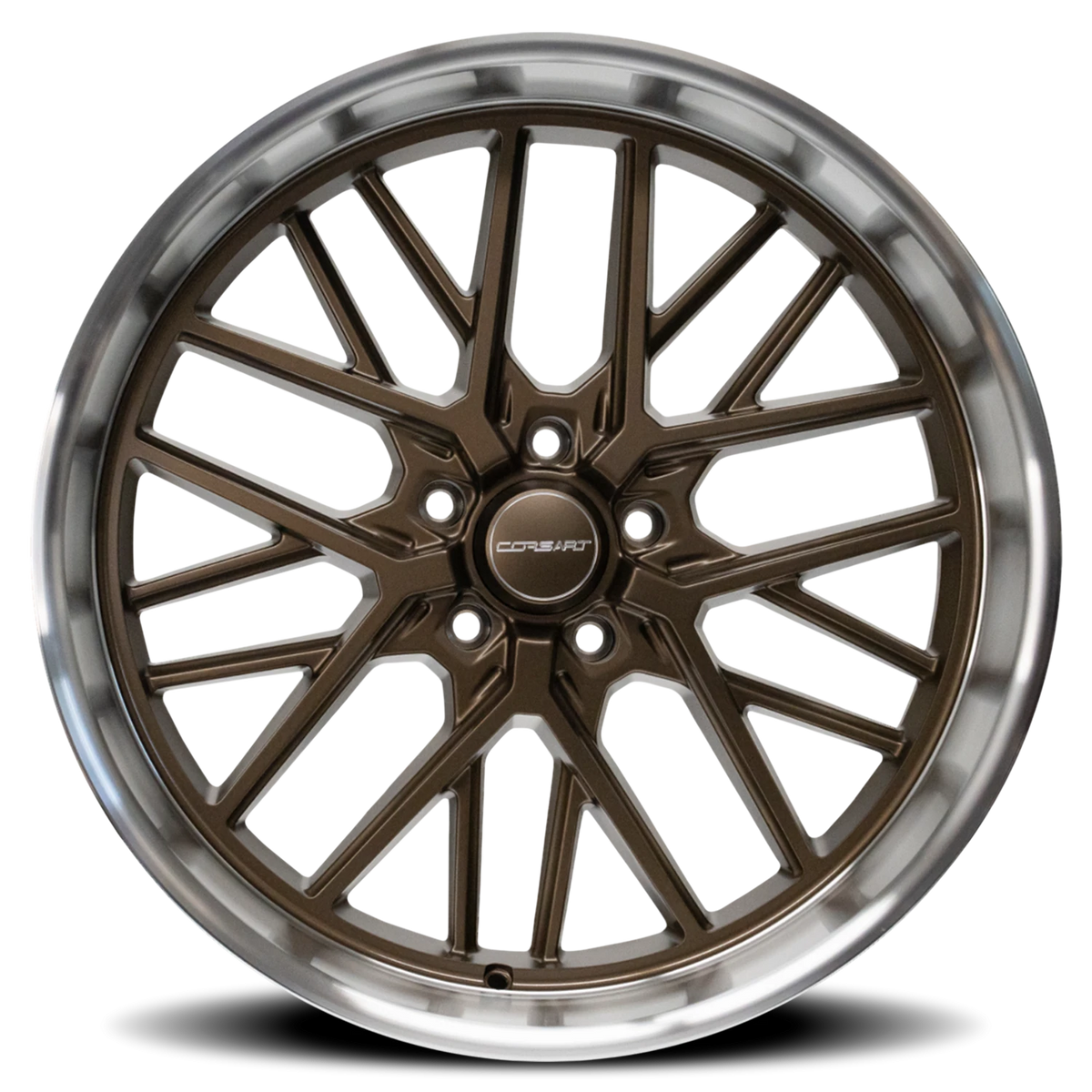 Corsart Kingpin 5 20X10 +0 Matte Bronze W/ Diamond Cut Lip