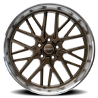 Corsart Kingpin 5 22X8.5 +6 Matte Bronze W/ Diamond Cut Lip