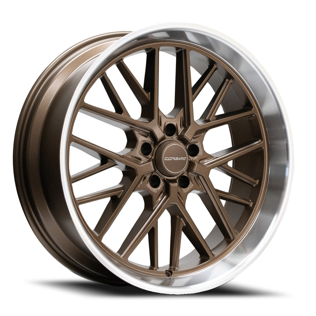 Corsart Kingpin 5 20X10 +0 Matte Bronze W/ Diamond Cut Lip