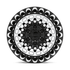 Black Rhino Hard Alloys Labyrinth 17X9.5 +12 Gloss Black W Mach Face & Mill
