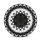 Black Rhino Hard Alloys Labyrinth 17X9.5 +12 Gloss Black W Mach Face & Mill