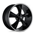 Foose 1Pc F104 Legend 20X10 +20 Gloss Black Milled