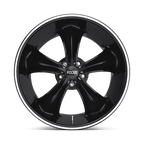 Foose 1Pc F104 Legend 20X10 +20 Gloss Black Milled