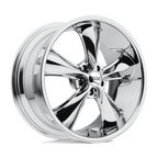 Foose 1Pc F105 Legend 20X10 +20 Chrome Plated