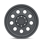 Level 8 Hauler 16X6 +0 Matte Black