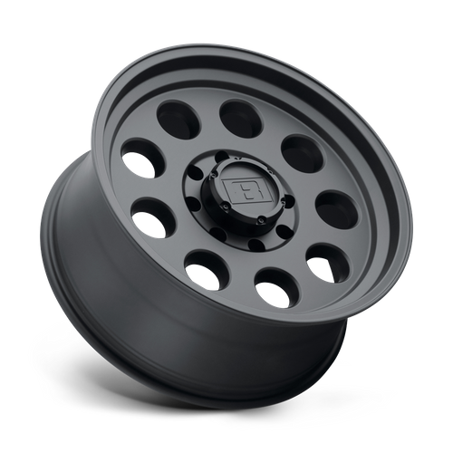 Level 8 Hauler 16X6 +0 Matte Black
