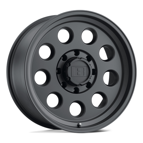 Level 8 Hauler 15X8 -30 Matte Black