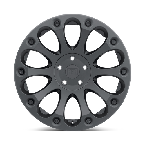 Level 8 Impact 18X9 +12 Matte Black
