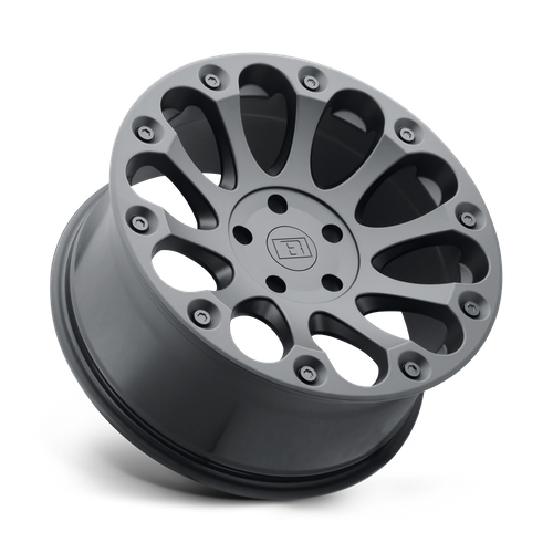 Level 8 Impact 16X8.5 +12 Matte Black