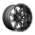 Fuel 1Pc D567 Lethal 20X9 +1 Matte Black Milled