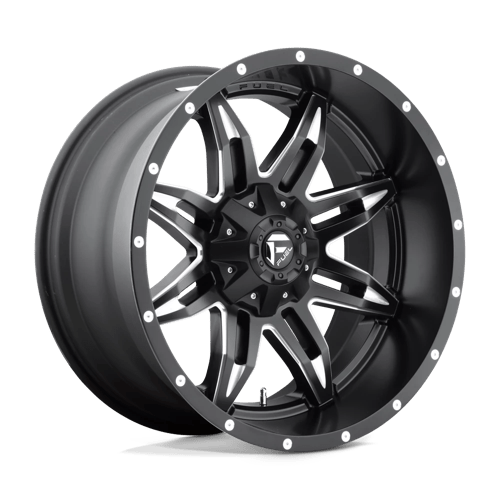 Fuel 1Pc D567 Lethal 15X8 -18 Matte Black Milled