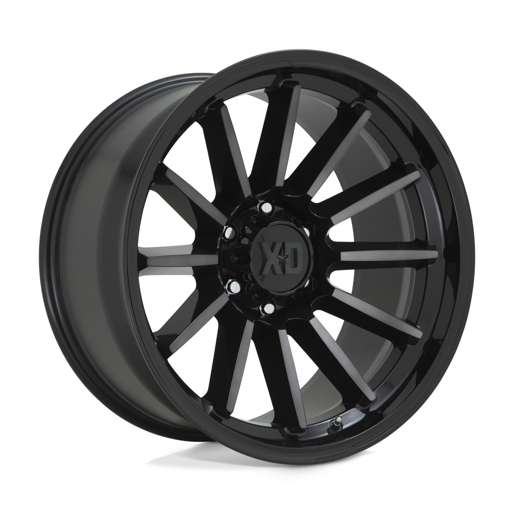 Xd Xd855 Luxe 20X10 -18 Gloss Black Mach W/ Gray Tint