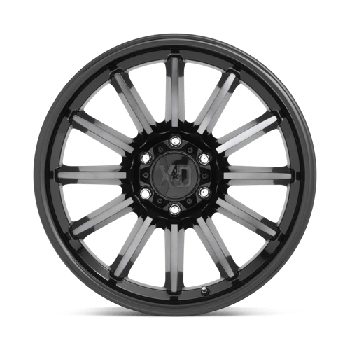 Xd Xd855 Luxe 20X10 -18 Gloss Black Mach W/ Gray Tint
