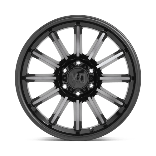 Xd Xd855 Luxe 20X9 +18 Gloss Black Mach W/ Gray Tint