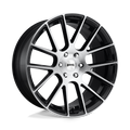 Dub 1Pc S206 Luxe 22X9.5 +30 Gloss Black Brushed