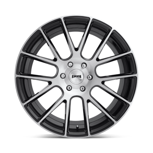 Dub 1Pc S206 Luxe 22X9.5 +30 Gloss Black Brushed