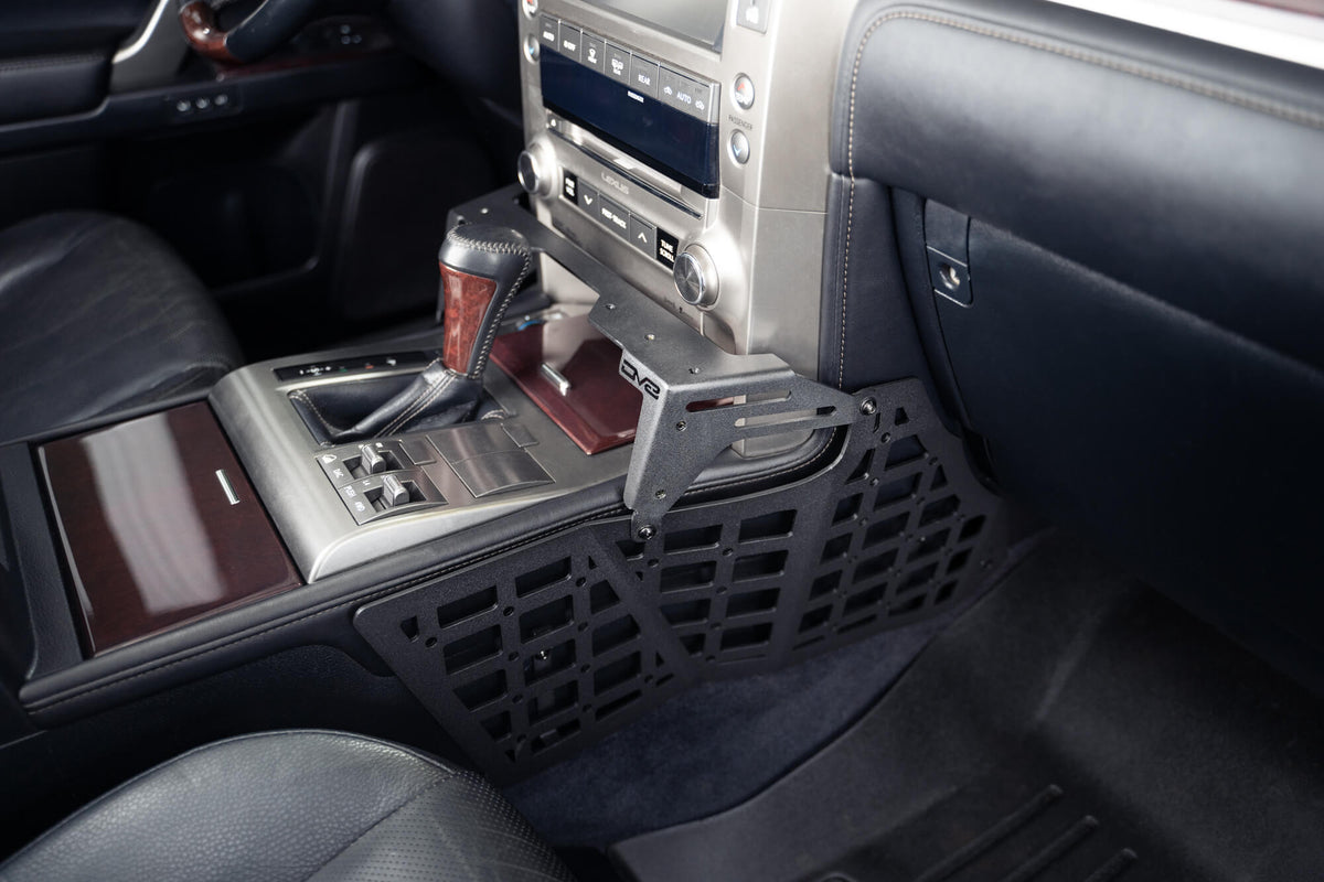 Lexus GX 460 Center Console Molle Panels & Digital Device Bridge