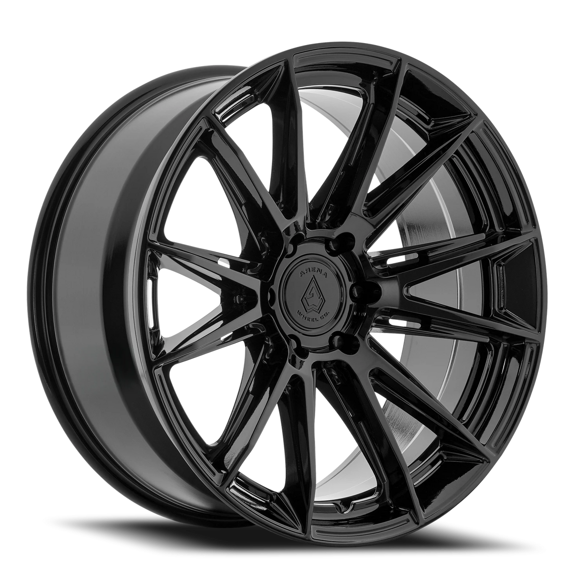 Arena Lusso 22X9.5 +3 Gloss Black