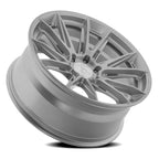 Arena Lusso 22X9.5 +25 Gloss Silver Brushed