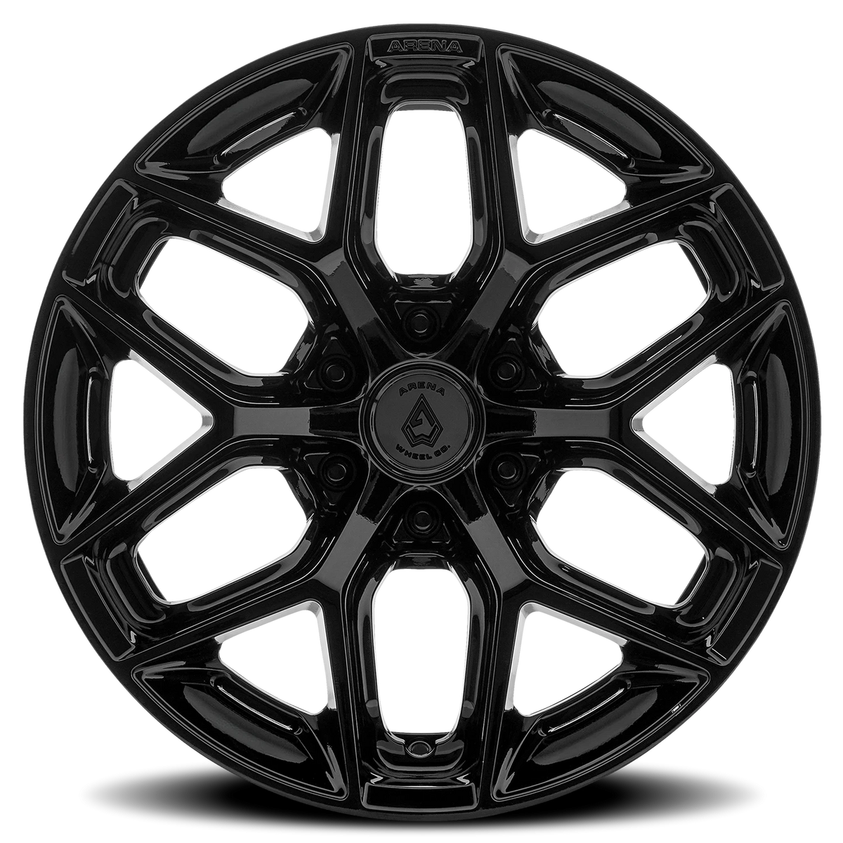 Arena Luxor 22X9.5 +25 Gloss Black