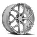 Arena Luxor 20X10 -18 Gloss Silver Brushed