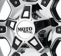 Moto Mo969 Cap 8 Lug - Chrome