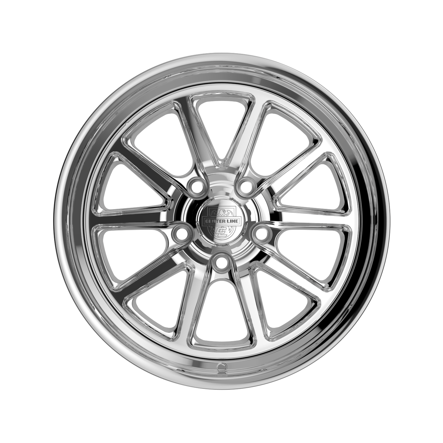 Center Line M02 17X8 +0 Polished