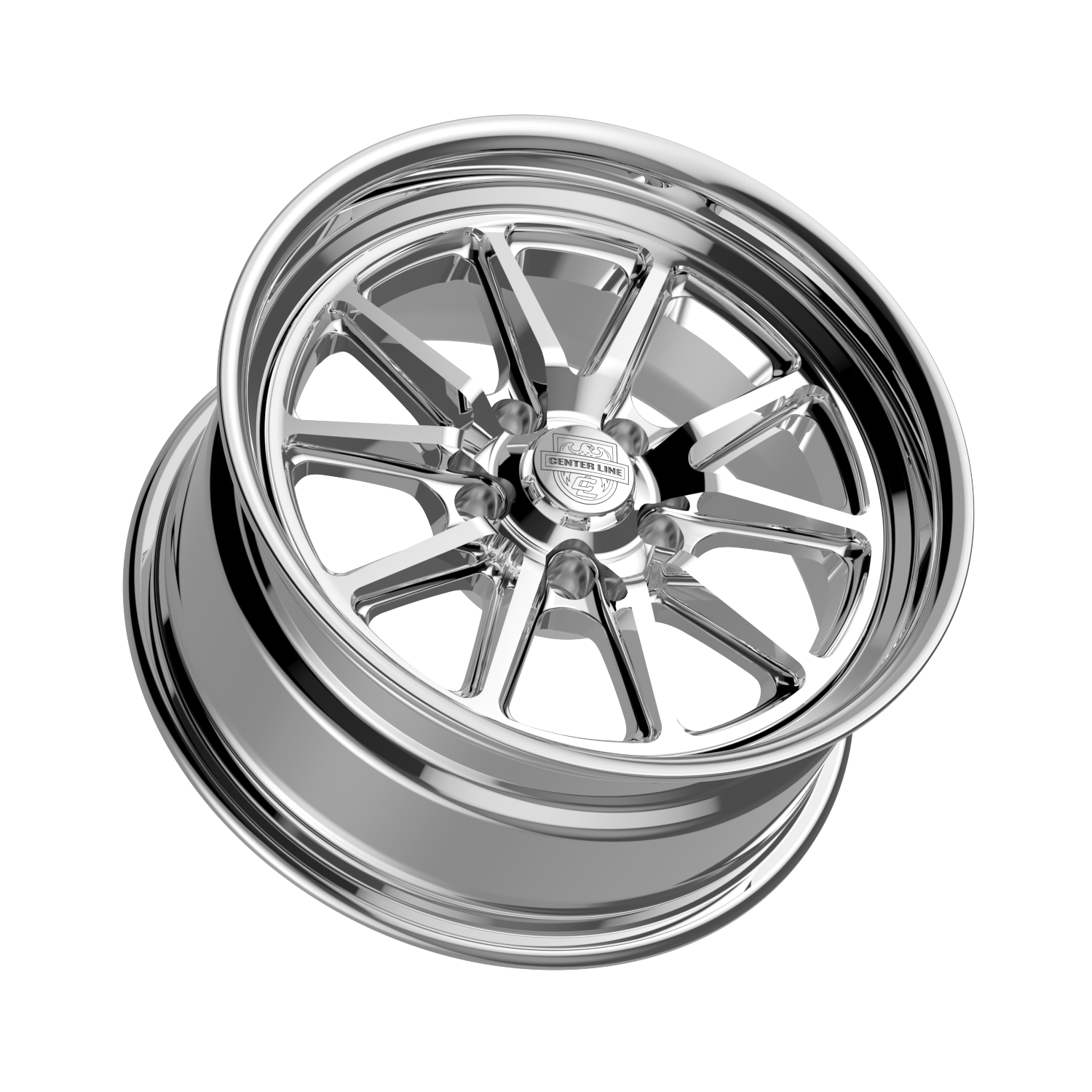 Center Line M02 17X8 +0 Polished