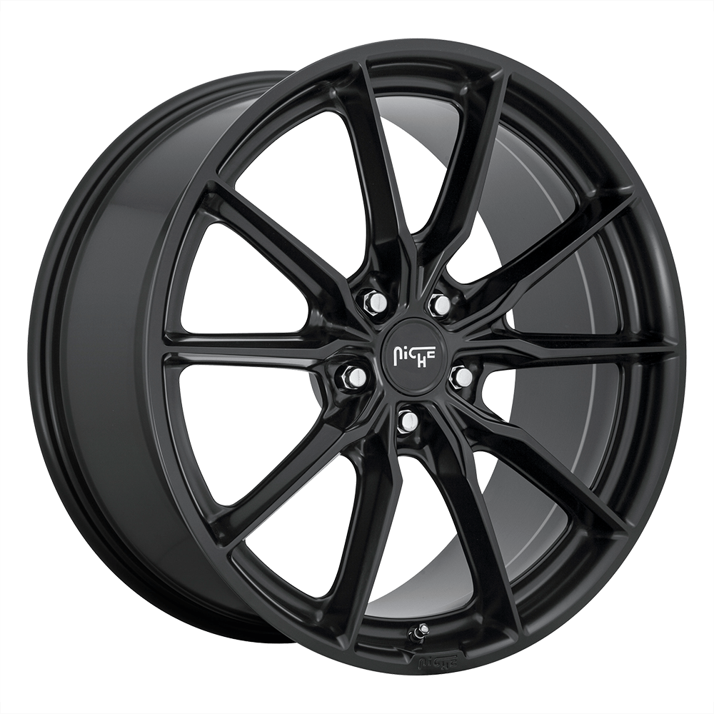 Niche 1Pc M238 Rainier 18X8 +25 Matte Black