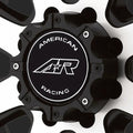 Ar Cap Ar708 Matte Black 8 Lug