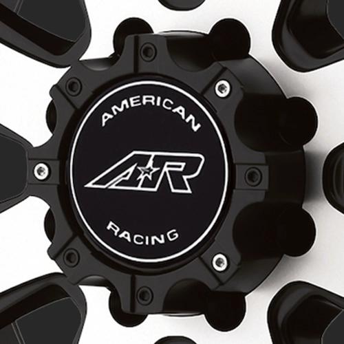 Ar Cap Ar708 Matte Black 8 Lug