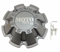 Moto Cap Style A1 Satin Gray