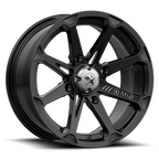 Msa Offroad Wheels M12 Diesel Utv 14X7 +10 Gloss Black