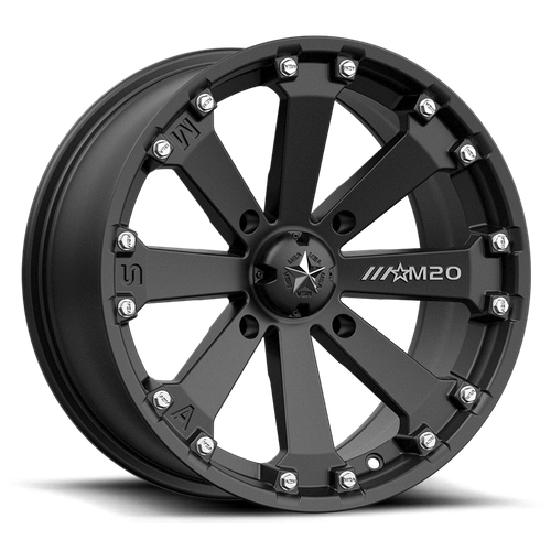 Msa Offroad Wheels M20 Kore Utv 14X7 +0 Matte Black