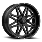 Msa Offroad Wheels M26 Vibe Utv 16X7 +0 Gloss Black Milled