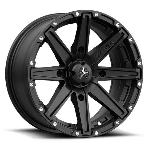 Msa Offroad Wheels M33 Clutch Utv 15X7 +10 Satin Black