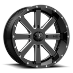 Msa Offroad Wheels M34 Flash Utv 20X7 +0 Gloss Black Milled