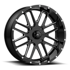 Msa Offroad Wheels M35 Bandit Utv 20X7 +0 Gloss Black Milled