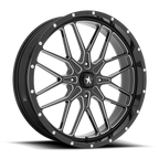 Msa Offroad Wheels M45 Portal Utv 24X7 +0 Gloss Black Milled