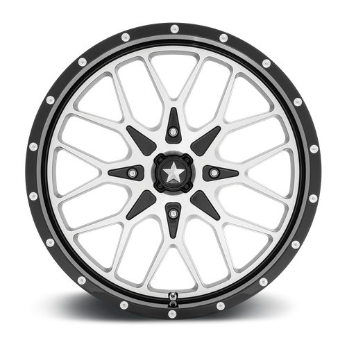 Msa Offroad Wheels M45 Portal Utv 18X7 +0 Gloss Black Machined