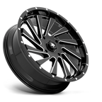 Msa Offroad Wheels M46 Blade Utv 22X7 +0 Gloss Black Milled