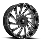 Msa Offroad Wheels M46 Blade Utv 20X7 +0 Gloss Black Milled