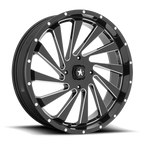 Msa Offroad Wheels M46 Blade Utv 24X7 +0 Gloss Black Milled