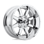 Fuel 1Pc D536 Maverick 20X10 -18 Chrome Plated
