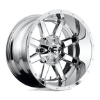 Fuel 1Pc D536 Maverick 20X12 -44 Chrome Plated
