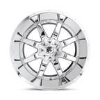 Fuel 1Pc D536 Maverick 18X9 +19 Chrome Plated
