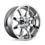 Fuel 1Pc D536 Maverick 22X10 +10 Chrome Plated